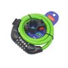 Digit Resettable Combination Bike Cable Lock AntiCut Waterproof PVC Coated Steel Wire Security Lock Keyless Flexible Cable Lock 4