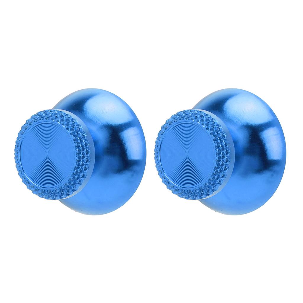 2Pcs Metal Analog Grips Stick Thumbsticks Controller Aluminum Alloy Metallic Joystick Handheld Game Console Accessories