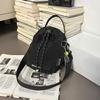 Borsa a tracolla monospalla, Borsa porta borraccia di grande capacità, Tasca per borraccia, Piccolo zaino a due spalle