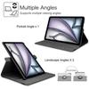 Coque + Verre Trempé - BOOLING - iPad Air 11" M2/M3 2024/2025 - Protection Rotatif - Orange