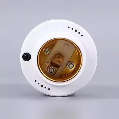 220V Smart LED Bulb Holder with Wireless Remote Control and Sensor