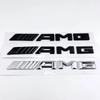 GLC GLB 3d ABS Black Logo AMG Emblem Letters Car Trunk Badge For Mercedes Benz W204 W205 W176 W177 W212 W213 AMG Sticker Access