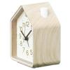 Seiko Clock PYXIS NR453A Analog Alarm Table Light Brown Wood 110 x 86 x 63 mm Clock, Clock, Grain,