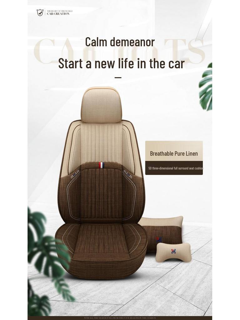 Haima Car Linen Seat Cover: All-Season Cushion for Haifuxing, Huandong M3/M6, S5/S7 Models