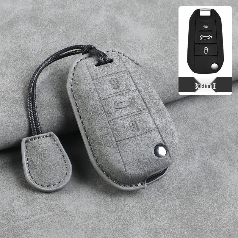 Key Cover for Dongfeng Peugeot Models: 308, New 207, 301, 408, 508, 3008, 2008