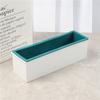 Plastic box + Silicone inner support Soap Mold 1200ml Mousse Cake Soap Mould DIY Multicolor Silicoen Loaf Cake Toast Mold