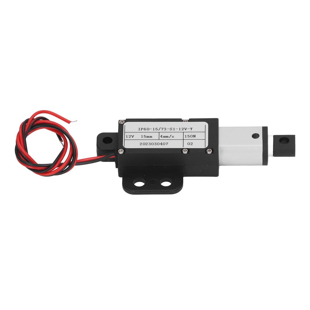 Electric Micro Linear Actuator 150N Aluminum Alloy 15mm Stroke Mini Motion Actuator for Industry 12V IP60YR