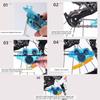 Cycling Chain Cleaner Kit Bike Chain Cleaner Brush Tool with Screw Cleaning Supplies Degreasing Bike Accessories for Cyclists