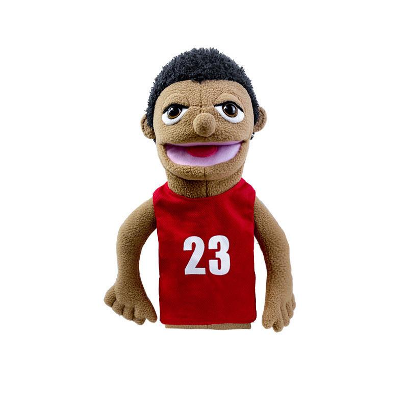 Cute Cartoon Half-body Professional Puppet With Control Rod Plush Toy Early Education Doll 40cm