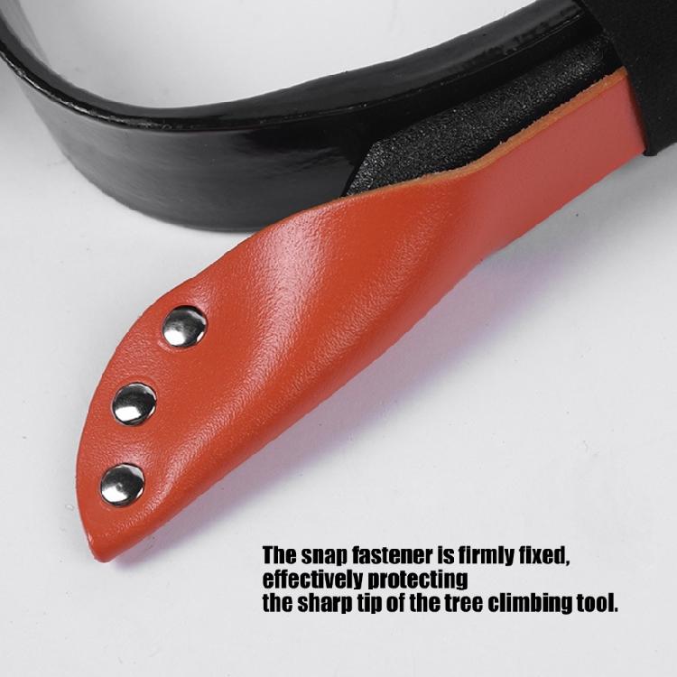 2Pcs Climbing Spikes Cover Tree Spikes Protections Cover Soft Climbing Splke Caps Guard for Professional Climbers