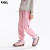 Annai Kids' Unisex Full-Waist Knitted Pants, 2025 Fall