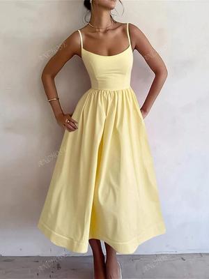 Abito Sottoveste Estivo di Lusso da Donna 2025: Design di alta gamma, Fluttuante, Fiabesco con Eleganza Casual