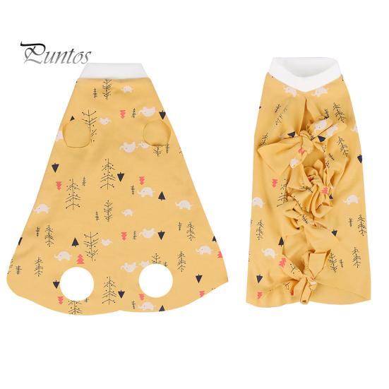 Elastic Cat Collar Cartoon Print Recovery Suit Neck Back Bandage Breathable High Elasticity Onesie Surgery Female Spay Comfortable Neutering
