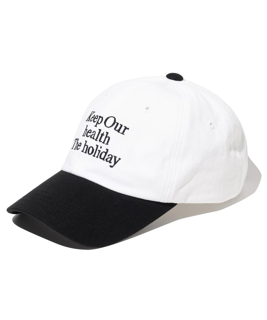 MILLO ARCHIVE Holiday Signature Ball Cap [White Black]