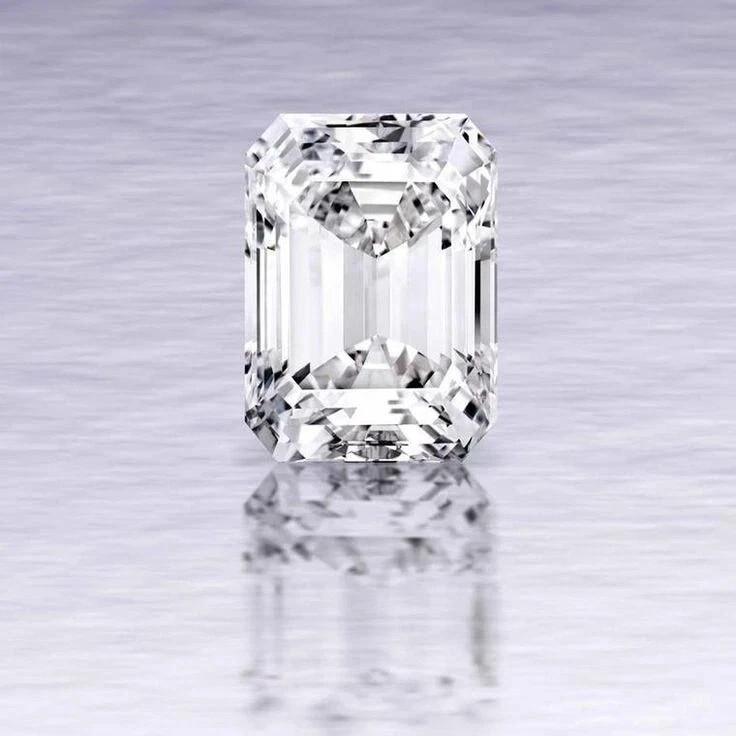 Emerald Cut 1 CT VVS1 Clarity Natural D Color Lab-grown Diamond Certified M1U98