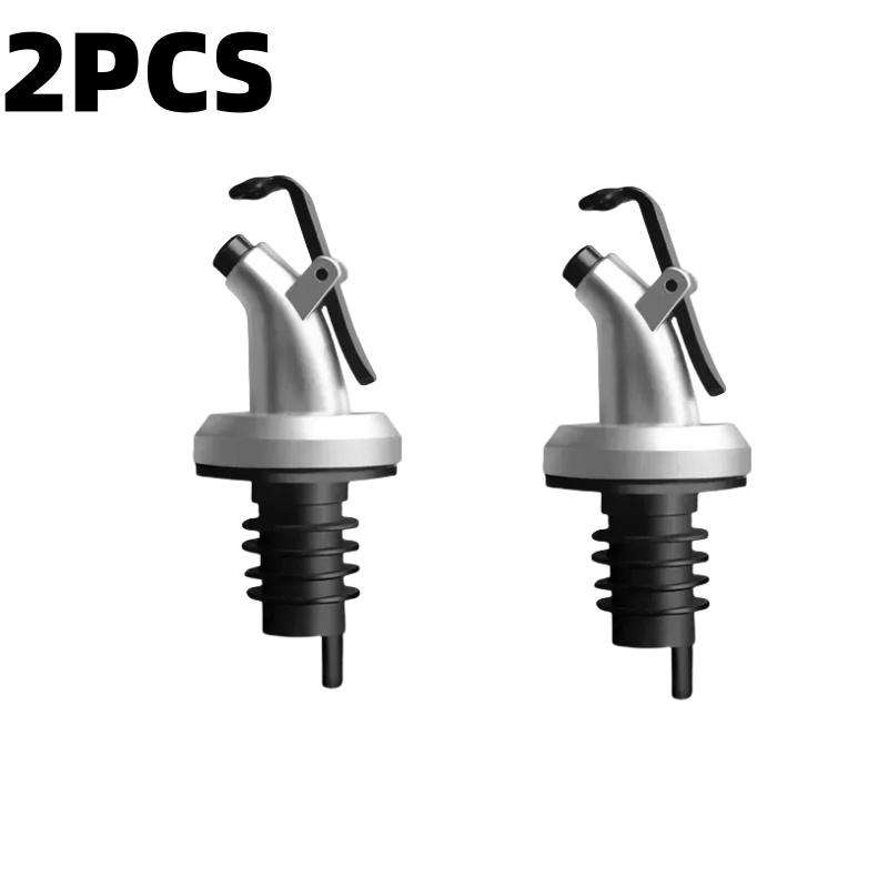 

1-5 шт. Пробка для пляшок з олією. Дозатор для вина з оливковою олією та оцтом із герметичною кришкою. Гумова заглушка. Ущільнення. Насадка з харчового пластику. 2PCS