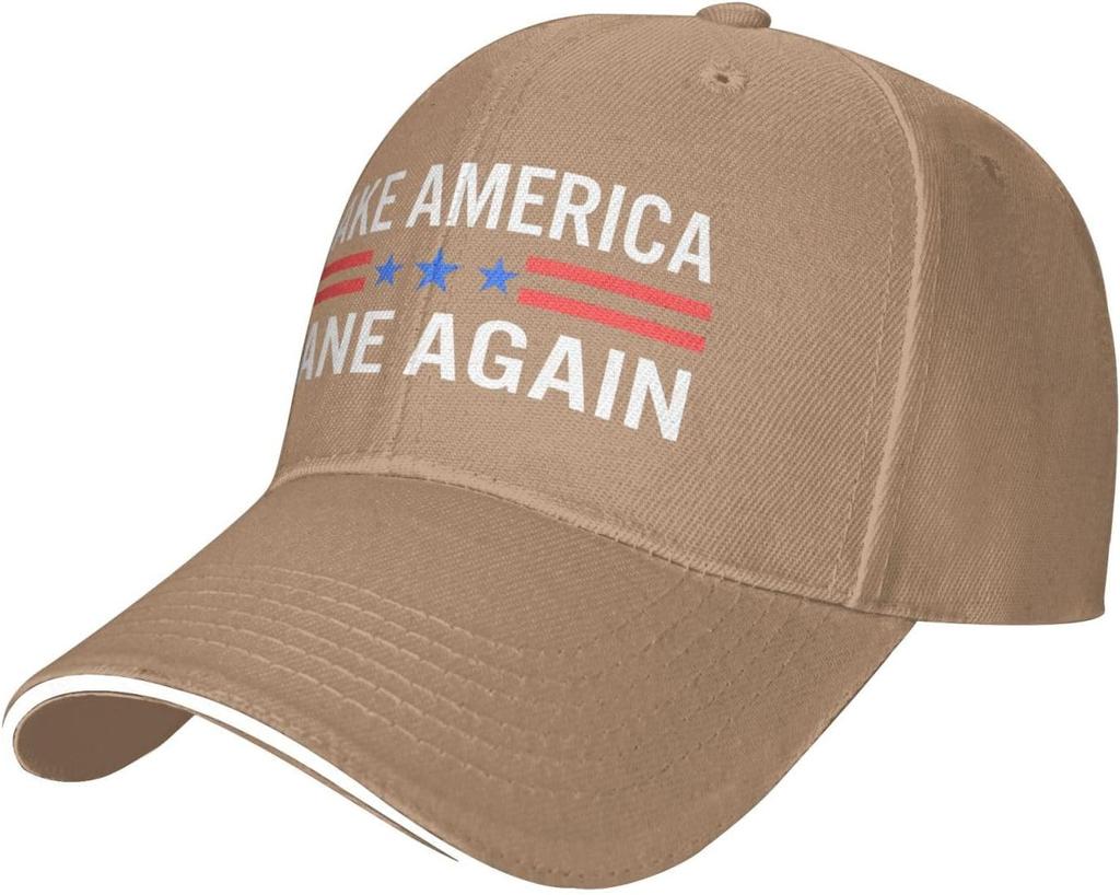 Make America Sane Again Adjustable Baseball Cap Polyester Unisex Outdoor Four Seasons