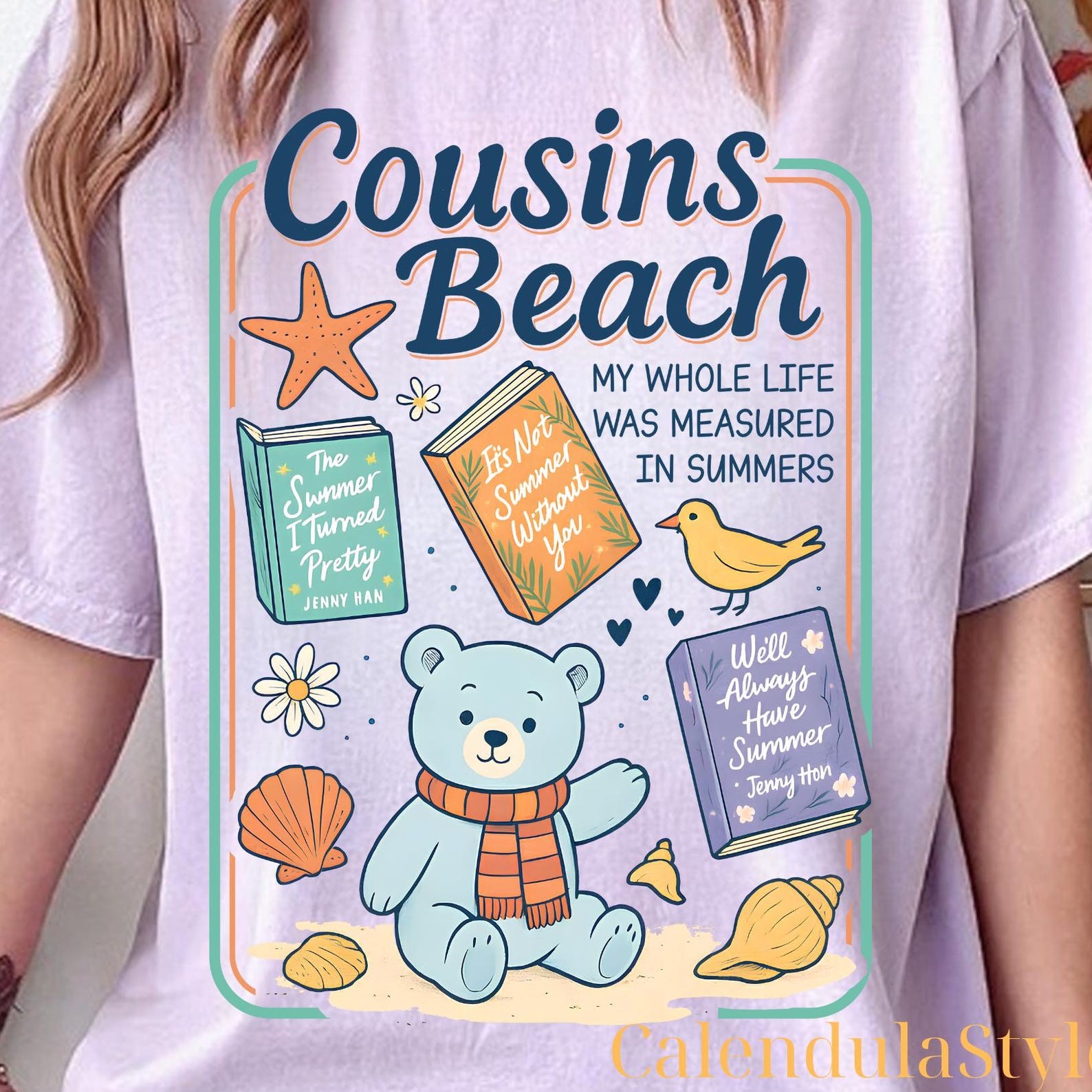 Team Conrad Belly Jeremiah Tee, TSITP Cousins Beach Shirt, Summer I Turned Pretty Cousins Tee, We Will Always Have Summer, Bookish Coastal S