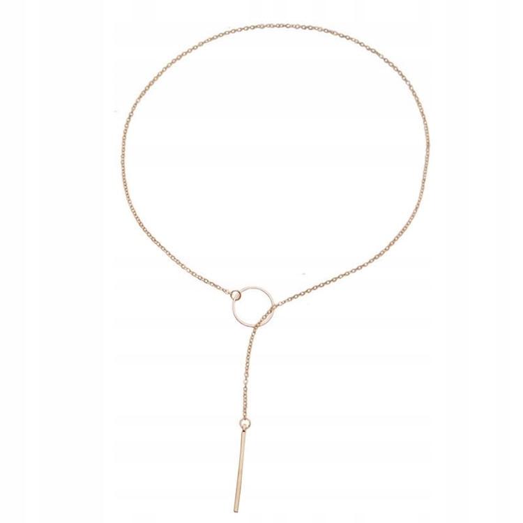 Celebrity Choker Necklace Long Boho Gold 23