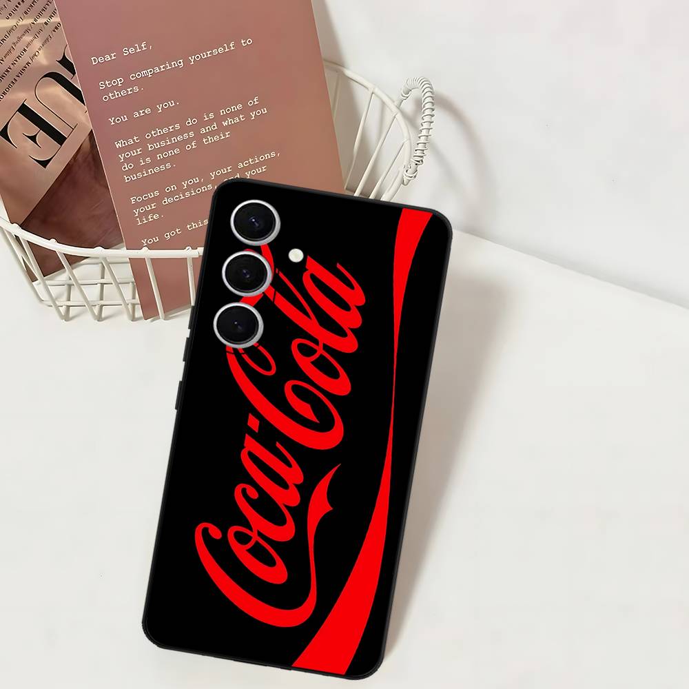 Coque de téléphone Logo Vintage C-Coca C-cola Pour Samsung S 24 Fe 25 Ultra Plus 20 Lite 21 30 22 23 24 22 Ultra 5G Fundas
