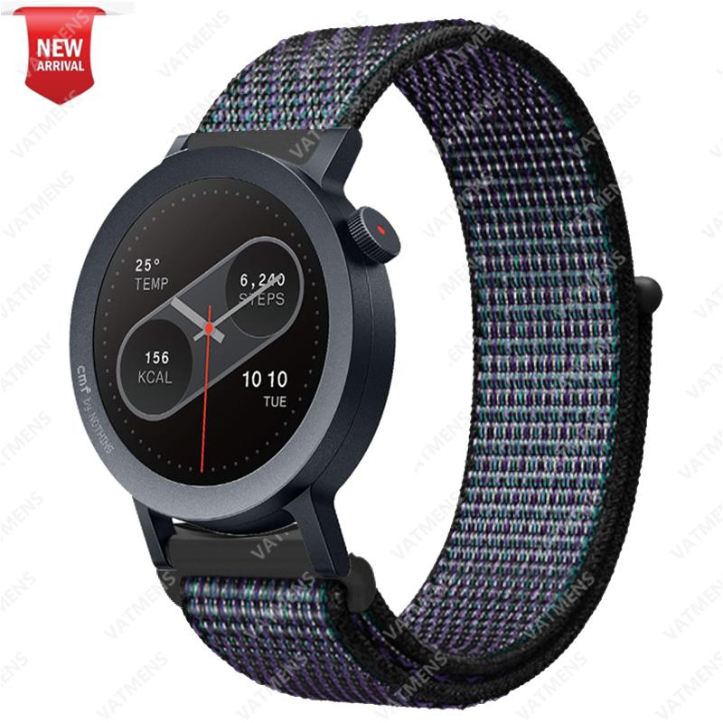 Řemínek pro chytré hodinky CMF Watch Pro 2 Náhradní náramek Nylonový sportovní smyčkový řemínek Correa pro CMF Watch Pro 2