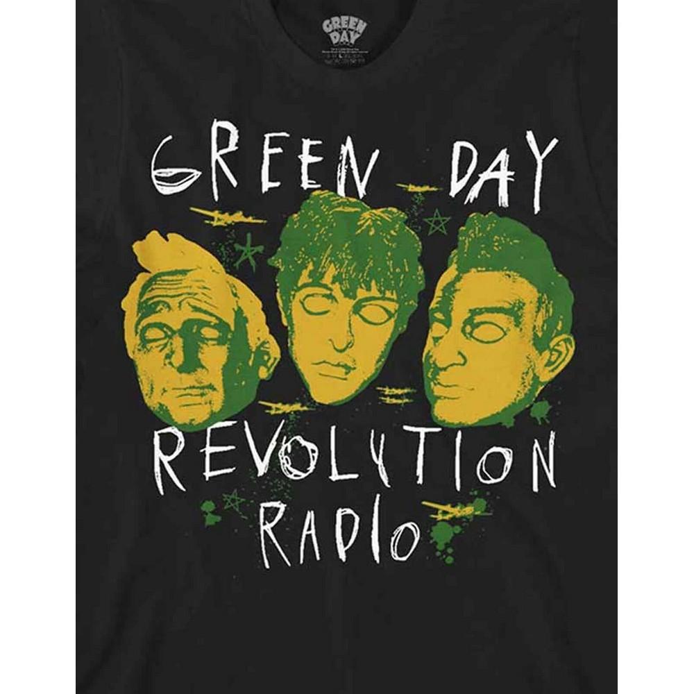 Green Day Unisex Adult Scribble Mask T-Shirt