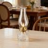 Oil Lamp Shade Replacement Vintage Glass Shade for Stable Flame And Oxygen Flow Traditional Oil Lamp Parts Home Decor Lighting