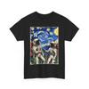 Maglietta Notte Stellata Astronauta, T-shirt Mashup Van Gogh, Maglietta Arte Spaziale, Galassia