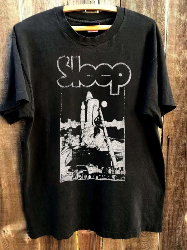 Rare Sleep Band Album The Sciences Unisex T-Shirt Graphic tee vtg NH22672