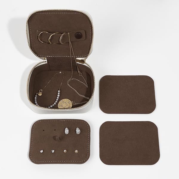 Color Chart Jewelry Case Shell White