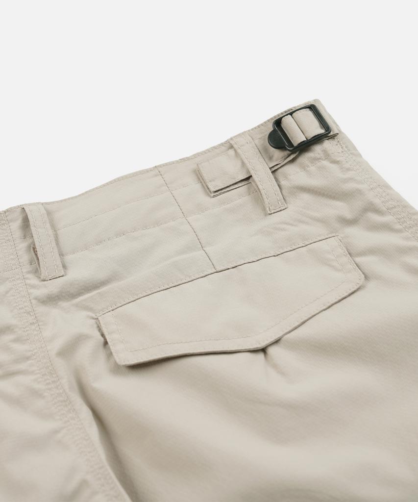 FRIZMWORKS Micro Ripstop Essential Cargo Shorts _ Light Gray