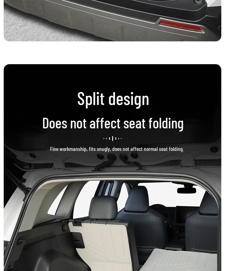 Toyota RAV4 Trunk Mat - Compatible with 26 Models, TPE Material for Highlander, Custom Decorative Mat
