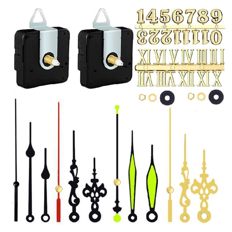 Clock Movements with Different Size Clock Hands Replacement DIY Repair Parts
