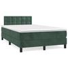 VidaXL Slat Bed Base with Mattress and LED, Upholstered Bed, Double Bed, Adult Bedroom Interior Bed, 3270180