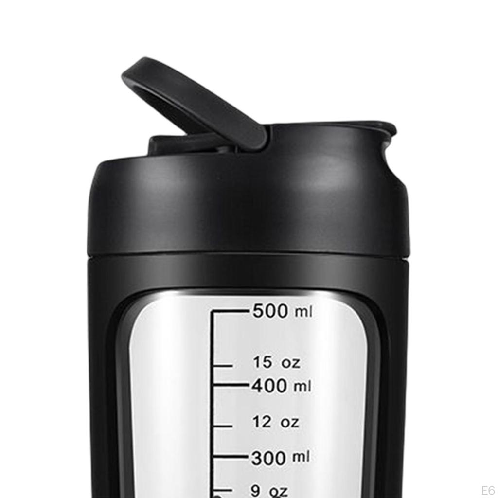 Elektrická proteinová šejkrová láhev 650 ml Eddy Mixer Cups pro sport