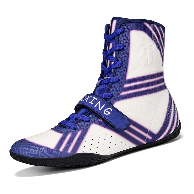 Professional Wrestling and Boxing Shoes, Men s Fashionable Flying Shoes, Lightweight Wrestling Shoes, Sizes 38-46 38