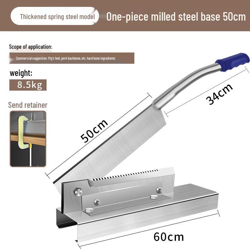 Guillotine Bone Cutter: Household & Commercial Use for Chopping Bones, Small Pig Trotters, Chicken Ribs