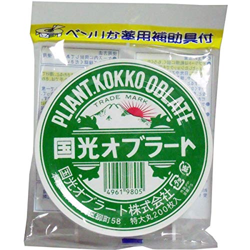 Mihama Wholesale - ORS4A01 Kokko Oburato Large Round 200 Sheets x 4 Pack Set