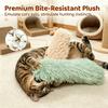Catnip Toys Plush Cat Chew Toy Catnip Self-hi Bite Strip Pillow Teaser for Cats Pet Interactive Toys MWJ07