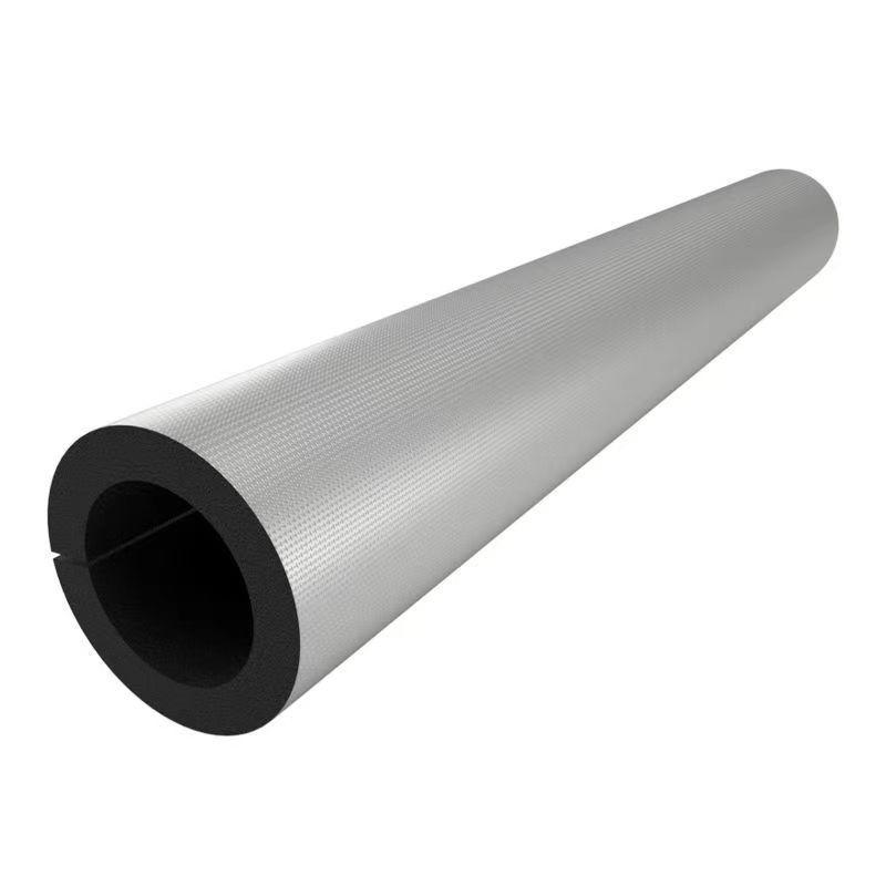 B1 Grade Flame Retardant Rubber-Plastic Insulation Pipe with Self-Adhesive Aluminum Foil for Fire Protection