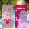 Cartooon Barbapapa Towel Beach Towel Travel Lightweight Skin Friendly for Pool Beach Camping Cruise Summer