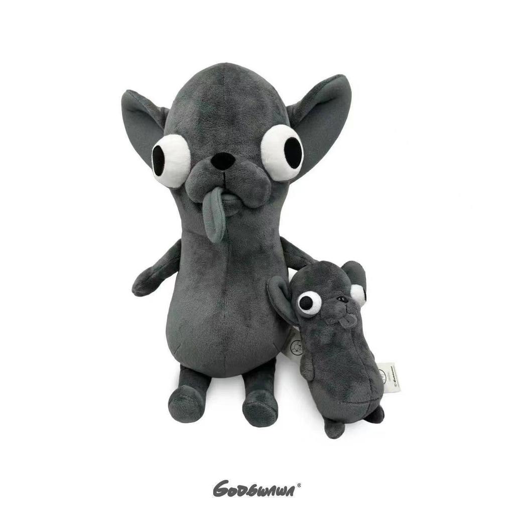 Figurki pluszowe chihuahua, urocze i brzydkie lalki, kreatywne figurki, zabawne wisiorki z bawełnianych lalek