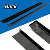 RV Slide Out Ski Set, RV Floor Saver Corner Edge Protector Tracks Prevent Sticking/Catching (Do Not Include Butyl)