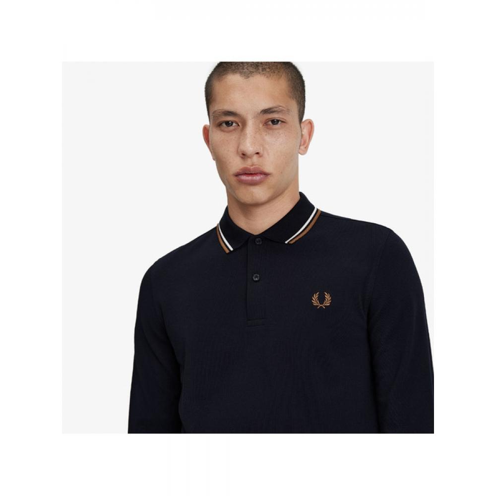 Fred Perry Fred Perry Twin Tip Fred Perry Tričko  U86   Afpm2413600 U86