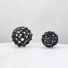 Creative Metal Hollow Ball Decorative Crafts, Minimalist Art Geometry, Circular Sphere Sculpture, Living Room Decoration