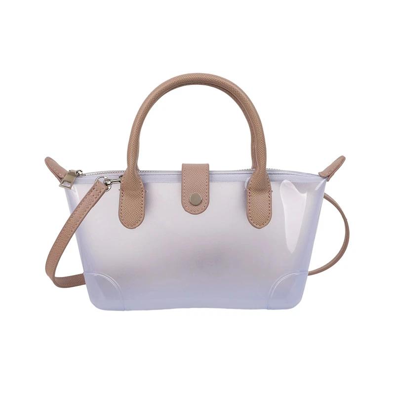 Fashion Candy Semi-transparent Women's Shoulder Bags Summer Hot Sale Advanced Sense Versatile Large Capacity Crossbody Bag
