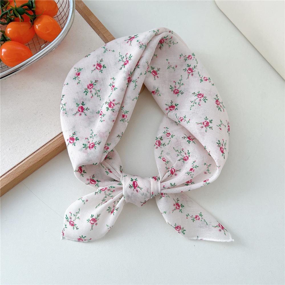58*58cm Hair Scarf Square Scarf Hairscarf Headscarf Handkerchief Bandanas Turban Shawl Wrap Headband Hairband