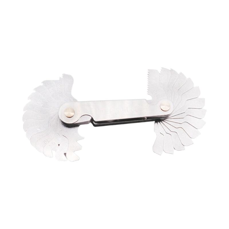 Professional Thread Measuring Tool High Accuracy Screw Pitches Gauges Easy to Use for Engineers Repair Man & DIY Projects