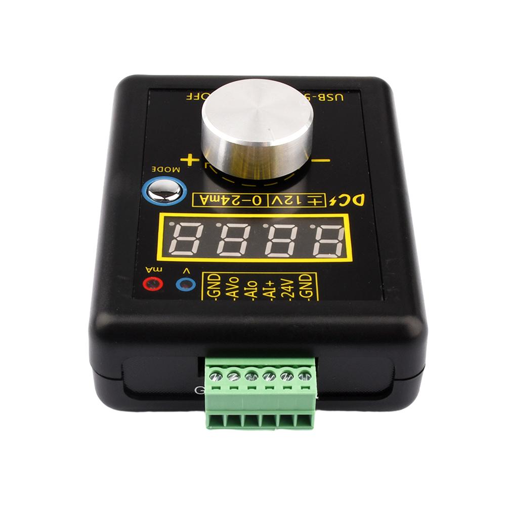 High-precision Handheld 0-10V/0-4-20mA Analog Voltage and Current Signal Generator Calibrator