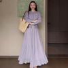 French-Inspired Knit Cardigan and Skirt Set - Spring New Arrival, Waist-Cinched, Age-Defying Fashion.